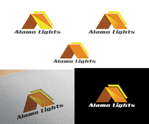 Logo Design by Ellene for Alamo Lights | Design: #28733465