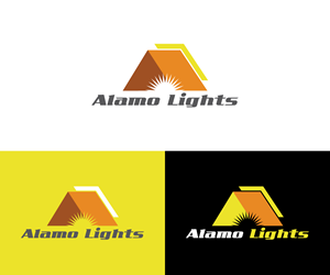 Logo Design by Ellene for Alamo Lights | Design: #28733555
