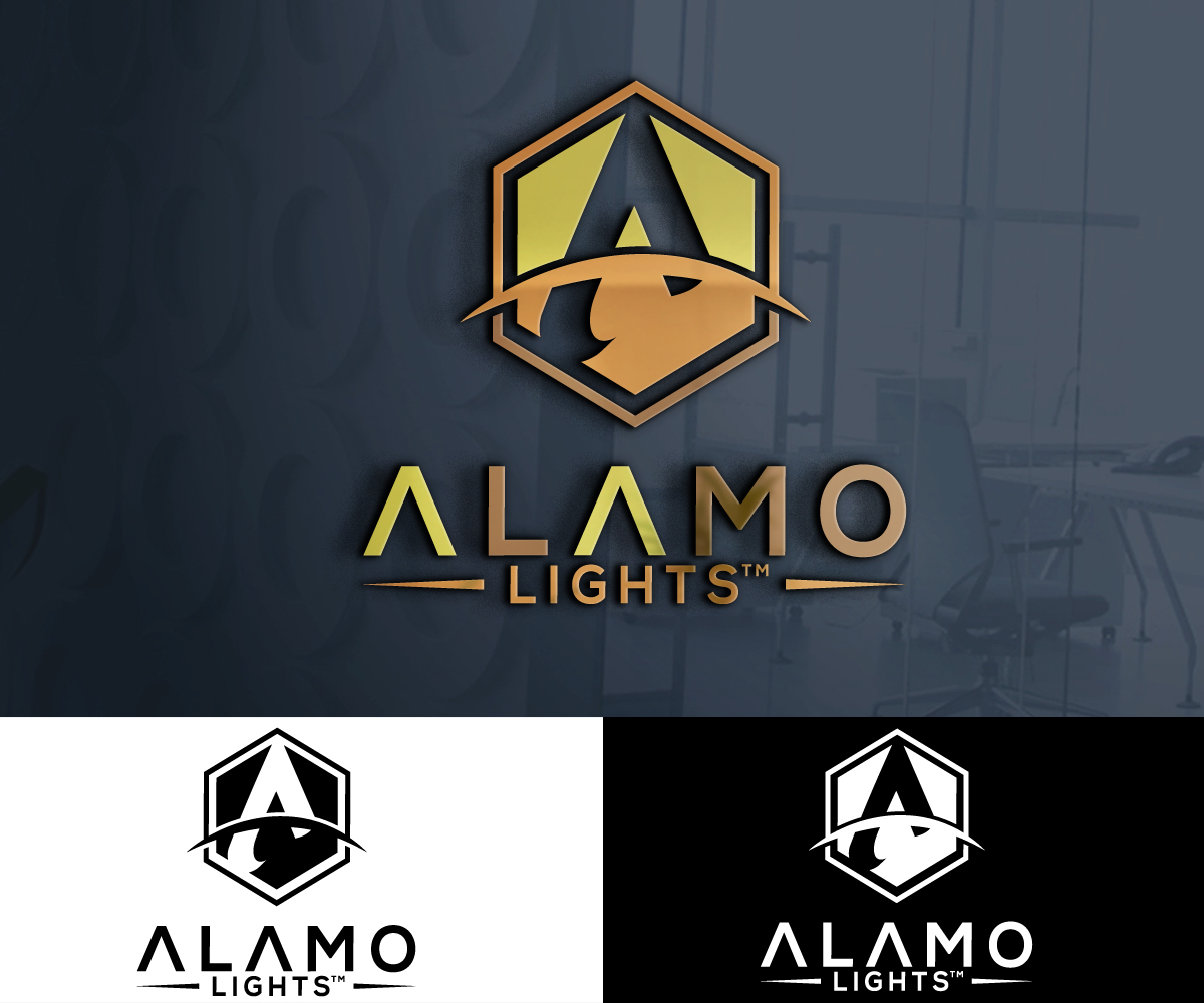 Logo Design by 24ksunny for Alamo Lights | Design #28721406