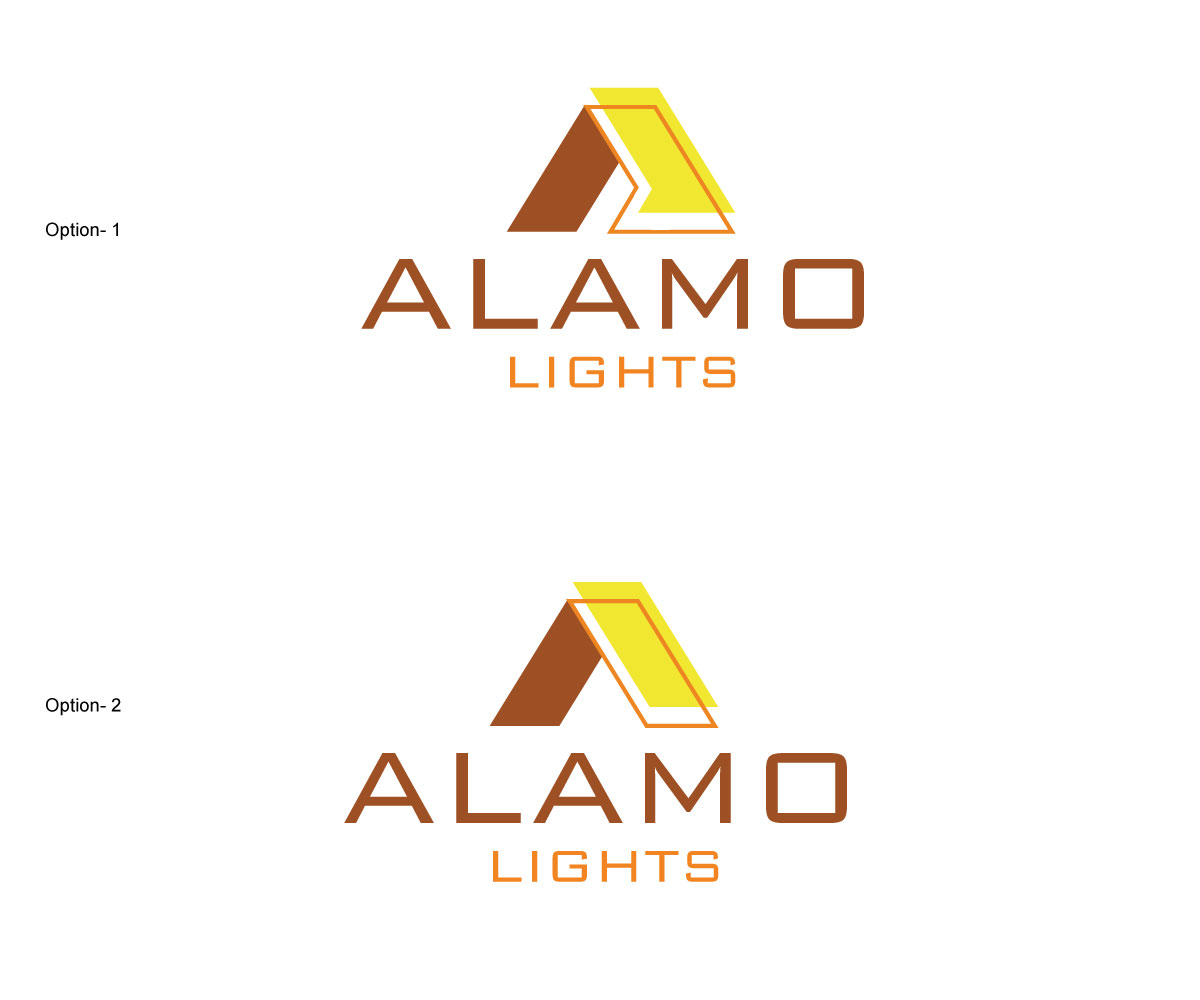 Logo Design by Om Namah Shivay for Alamo Lights | Design #28725235