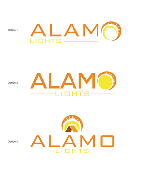 Logo Design by Om Namah Shivay for Alamo Lights | Design: #28725236