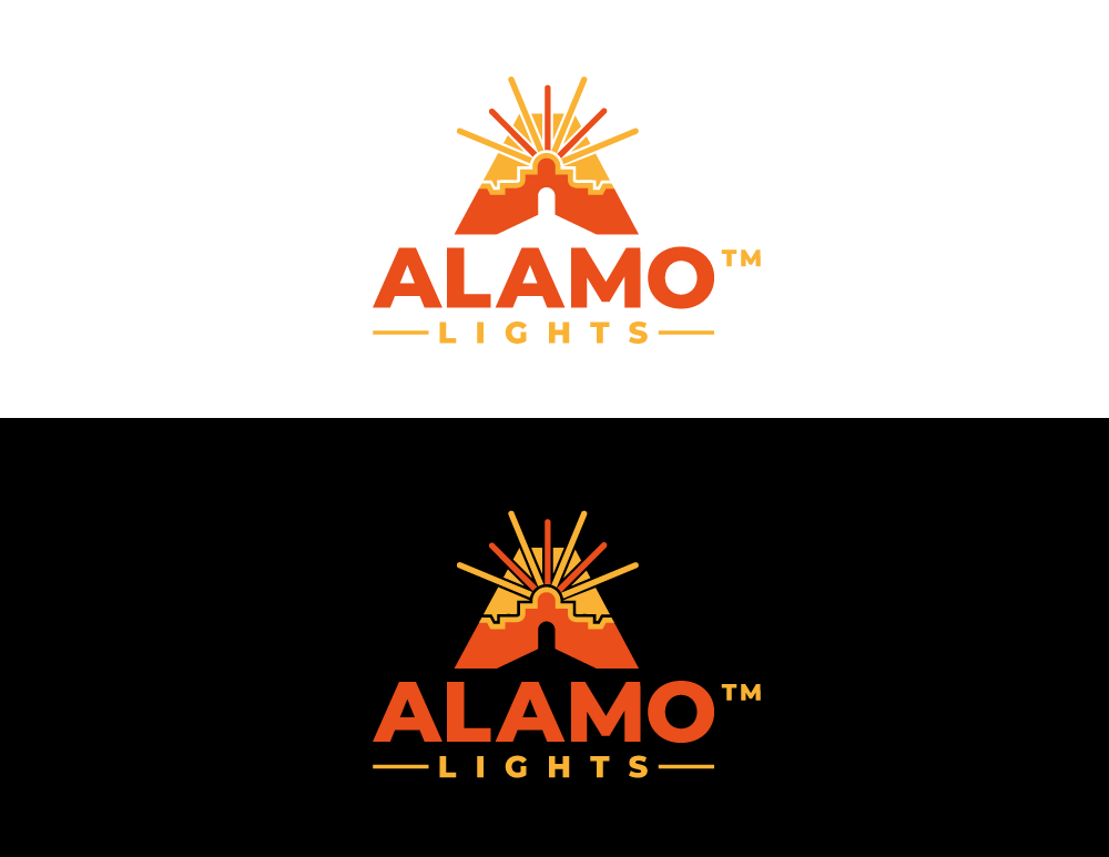 Logo Design by Rear Designer for Alamo Lights | Design #28728389