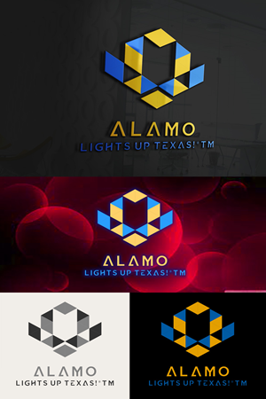 Logo Design by Wonderful design for Alamo Lights | Design: #28721349