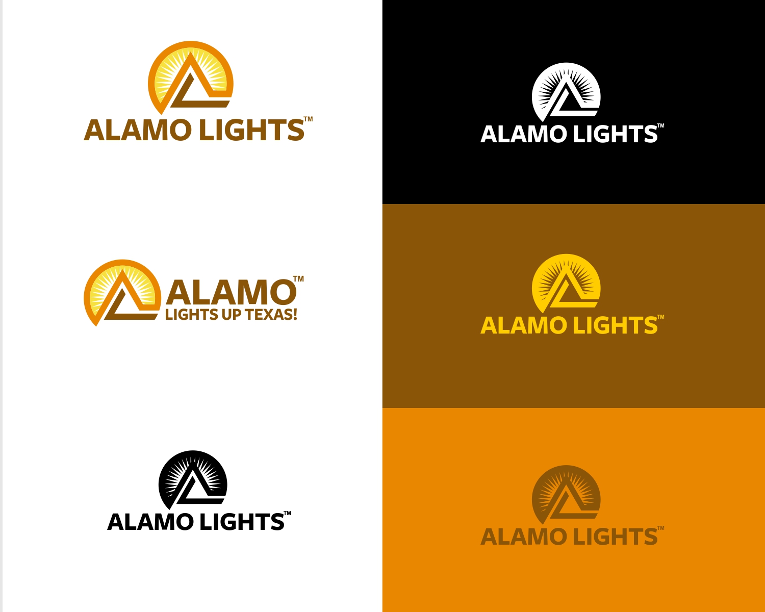 Logo Design by DesignMX (Renan Mejia) for Alamo Lights | Design #28721504