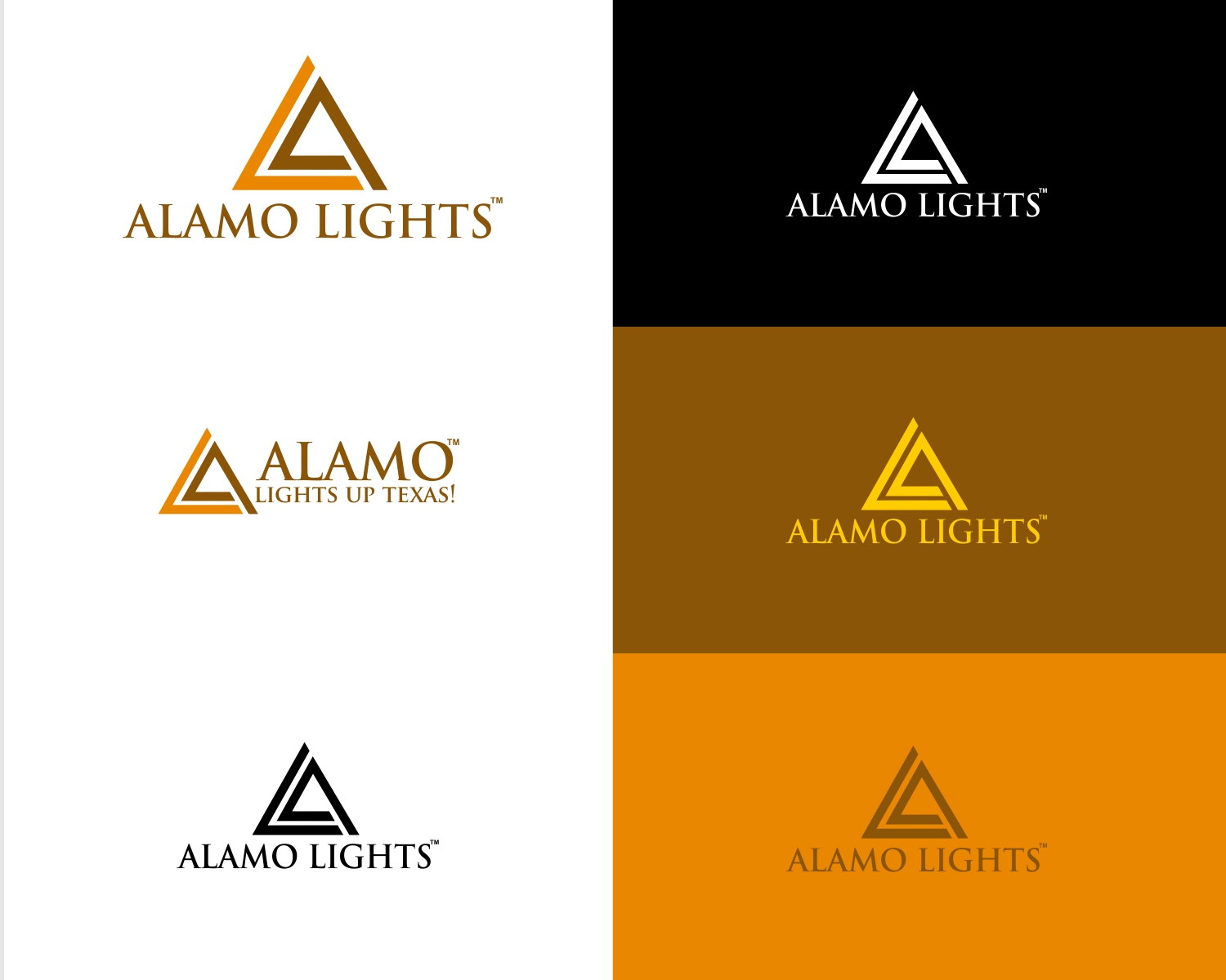 Logo Design by DesignMX (Renan Mejia) for Alamo Lights | Design #28721505