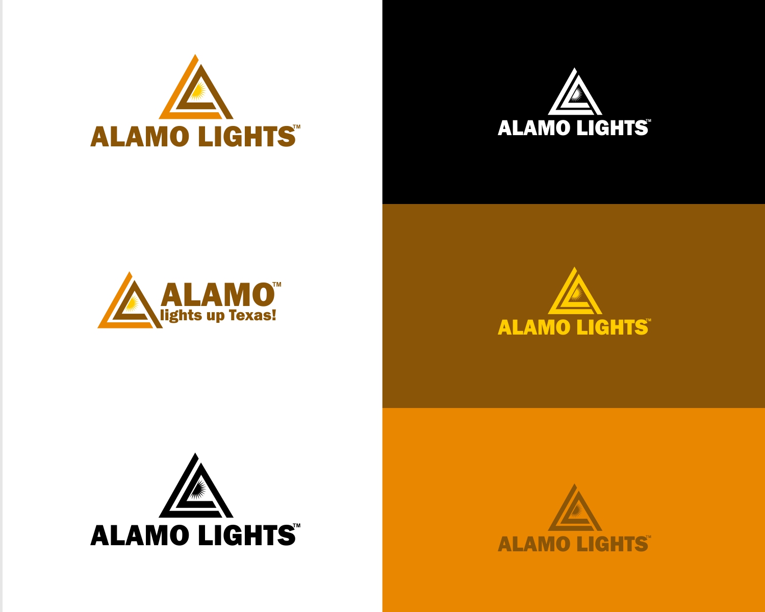 Logo Design by DesignMX (Renan Mejia) for Alamo Lights | Design #28721507