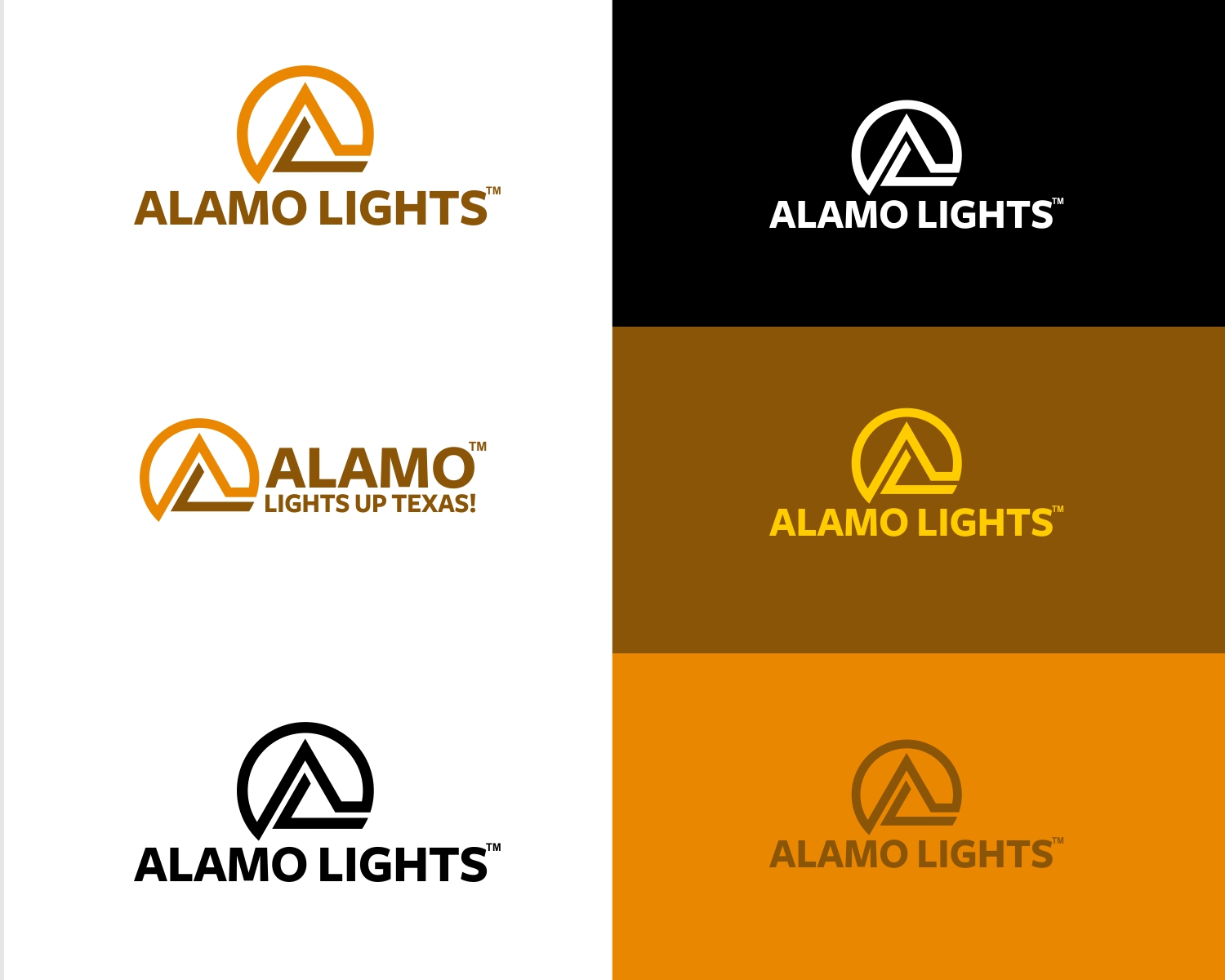 Logo Design by DesignMX (Renan Mejia) for Alamo Lights | Design #28721508