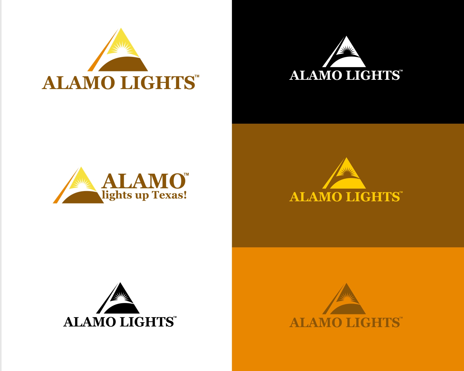 Logo Design by DesignMX (Renan Mejia) for Alamo Lights | Design #28721538