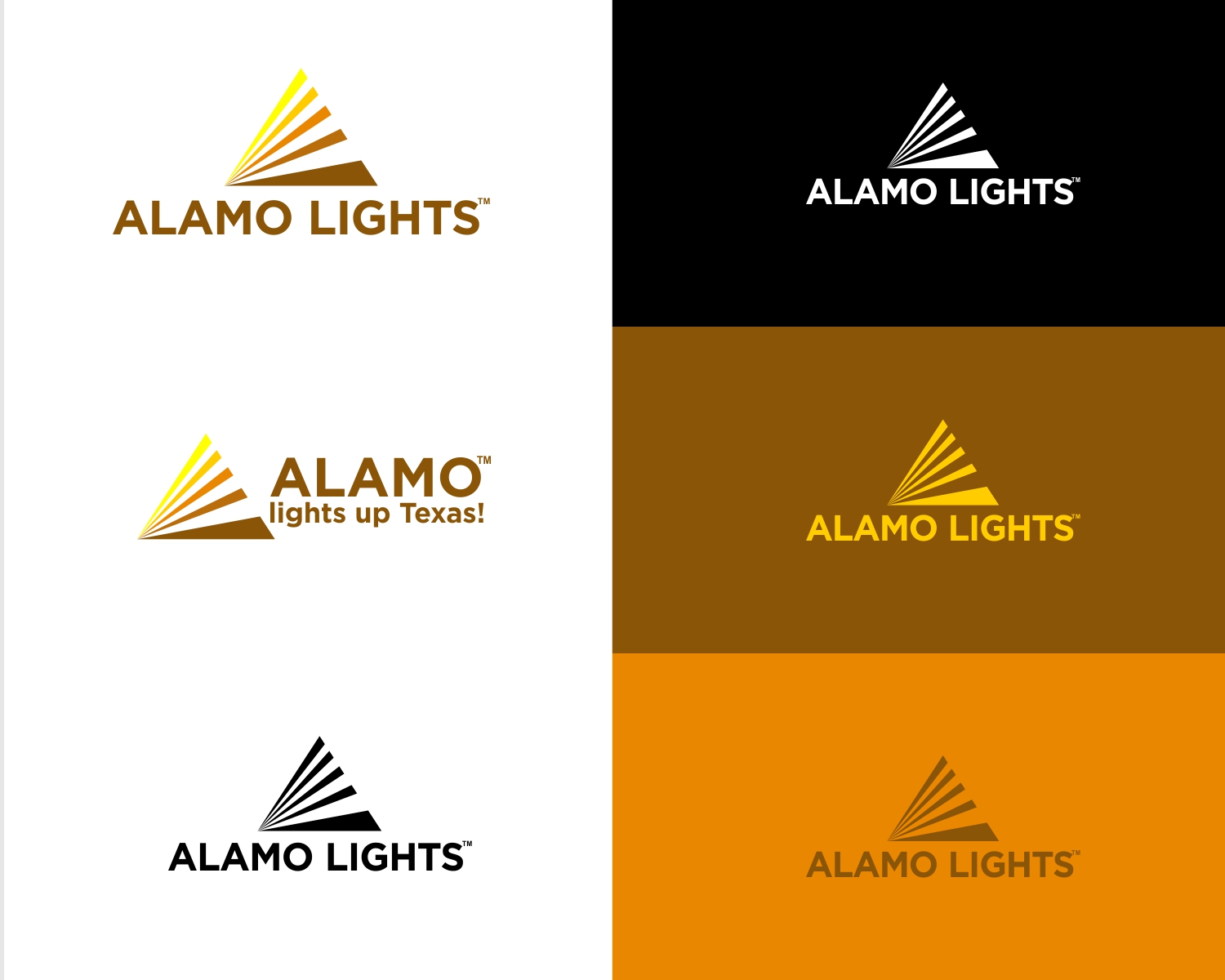 Logo Design by DesignMX (Renan Mejia) for Alamo Lights | Design #28721541