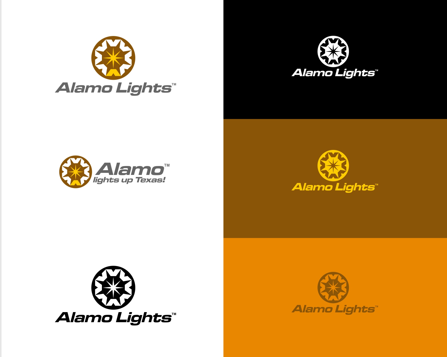 Logo Design by DesignMX (Renan Mejia) for Alamo Lights | Design #28727037