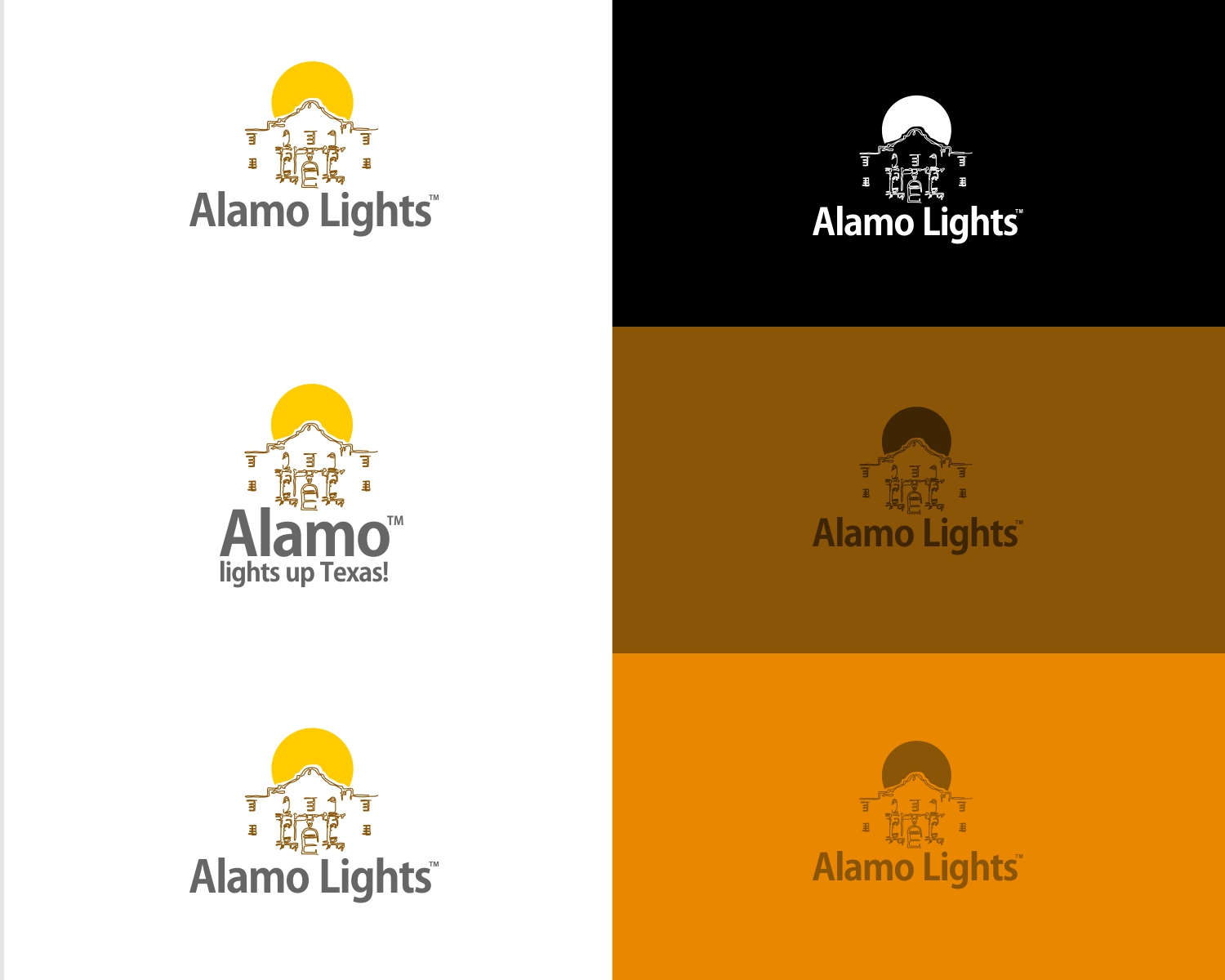 Logo Design by DesignMX (Renan Mejia) for Alamo Lights | Design #28727095