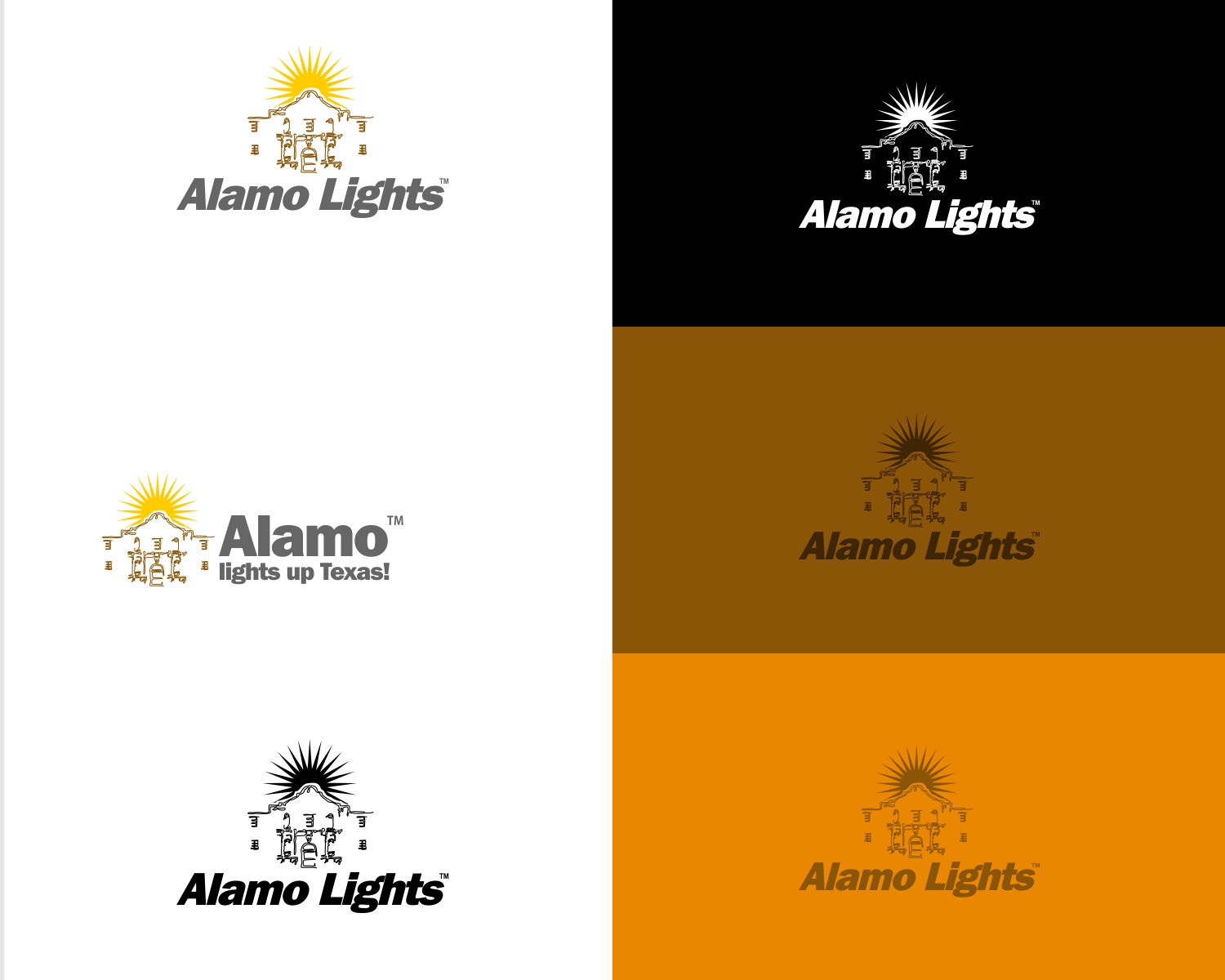 Logo Design by DesignMX (Renan Mejia) for Alamo Lights | Design #28727098