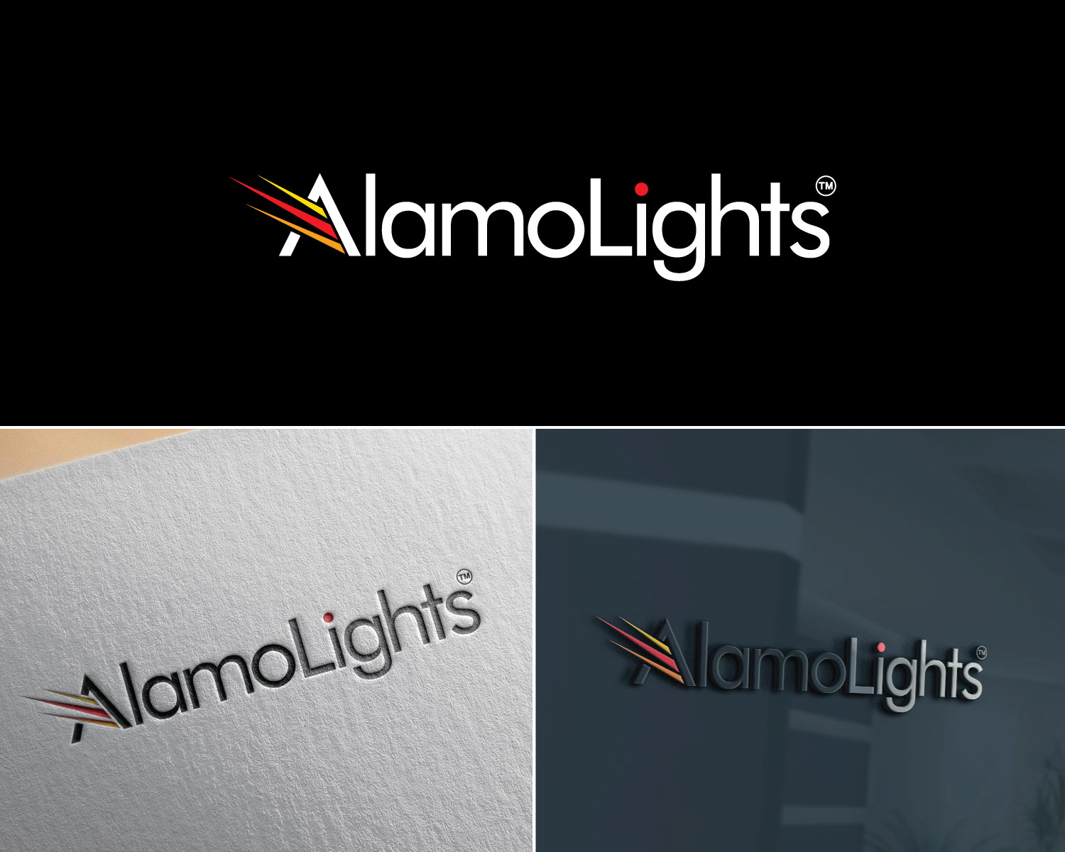 Logo Design by Atec for Alamo Lights | Design #28726067