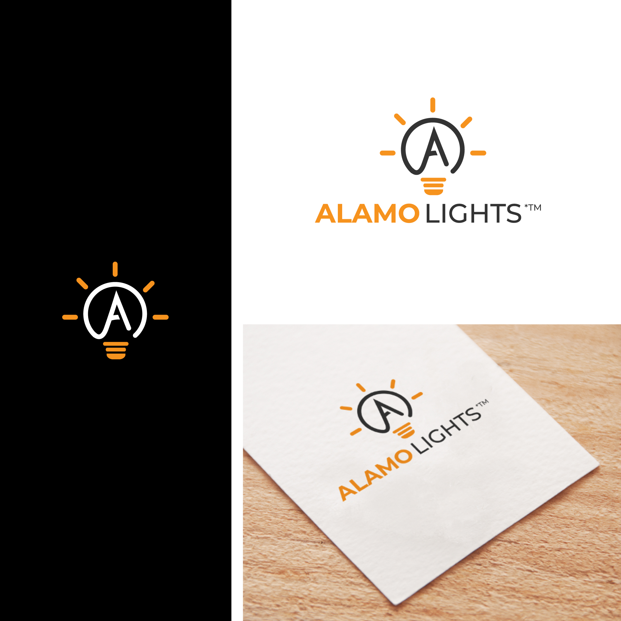 Logo Design by webeezine for Alamo Lights | Design #28726136