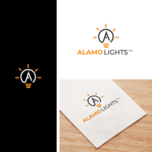 Logo Design by webeezine for Alamo Lights | Design: #28726136