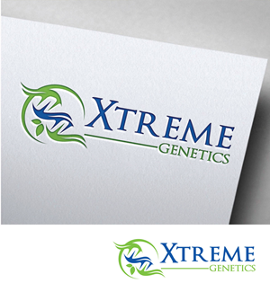 Logo Design by Om Namah Shivay for Xtreme Genetics | Design #28745916