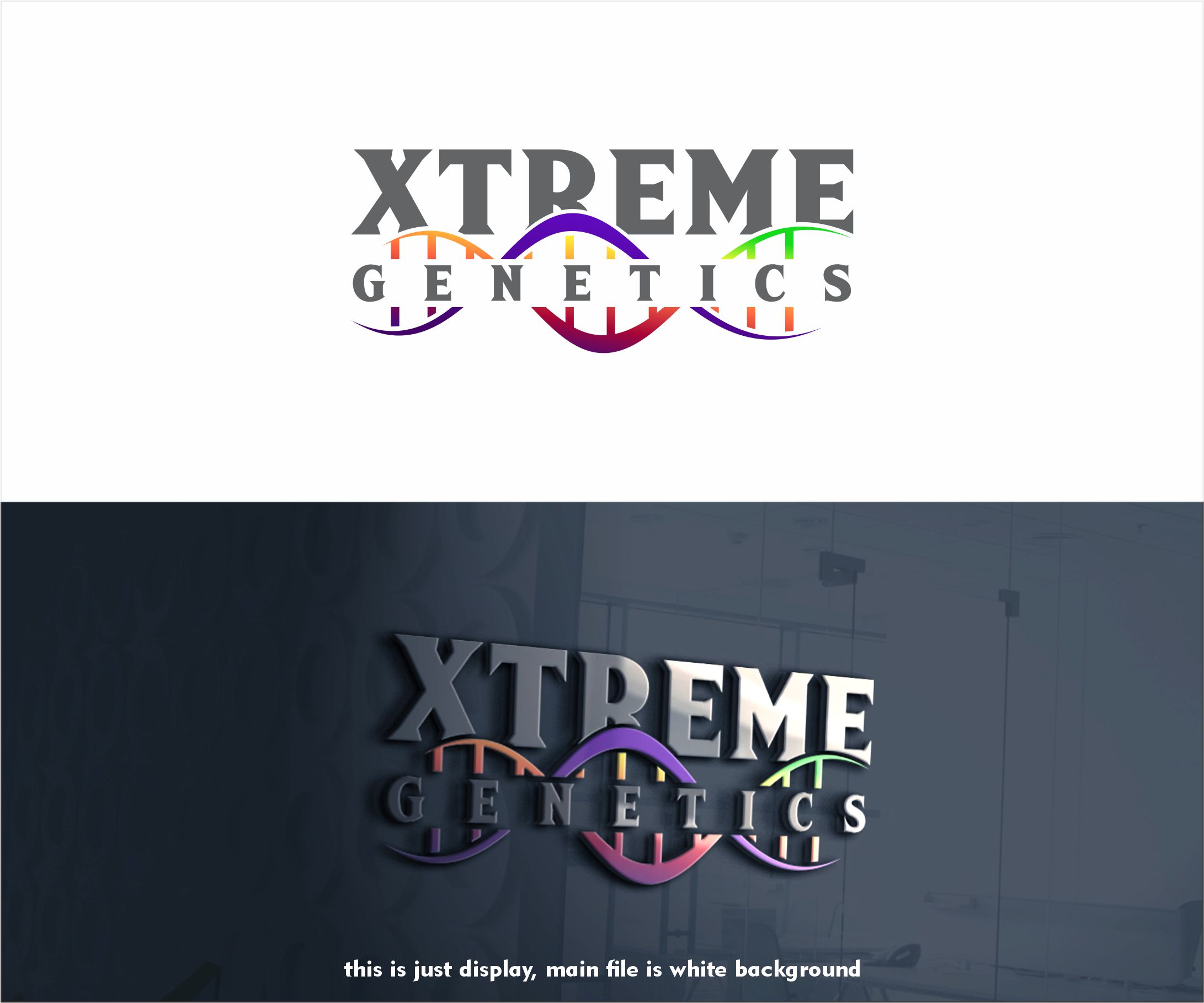 Diseño de Logo por alkaline para Xtreme Genetics | Diseño #28721791