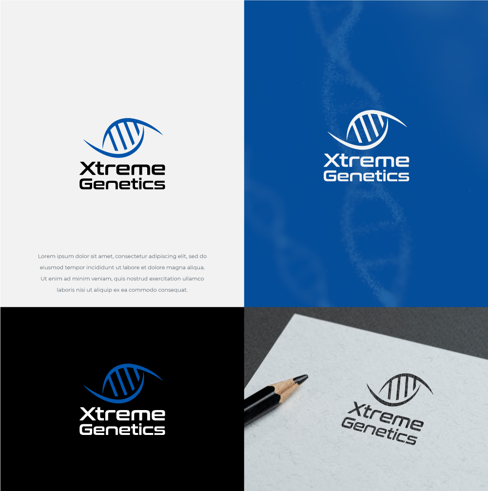 Logo Design by HWdesigns for Xtreme Genetics | Design #28735270