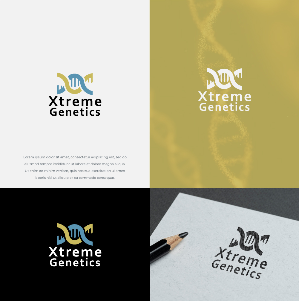 Logo Design by HWdesigns for Xtreme Genetics | Design #28735417