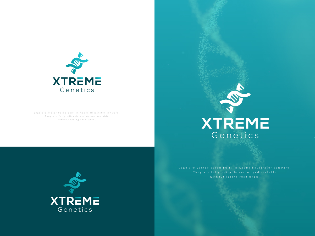 Logo Design by HWdesigns for Xtreme Genetics | Design #28735995