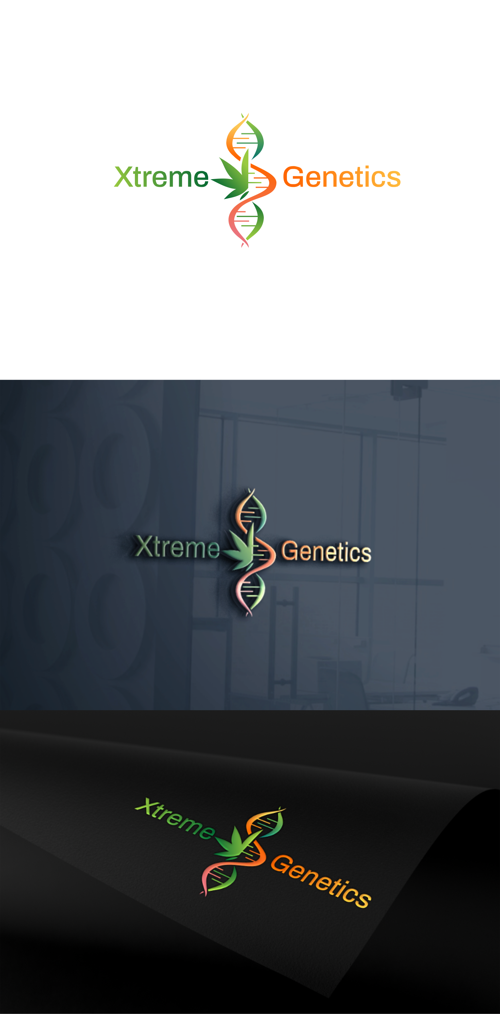 Diseño de Logo por *mary para Xtreme Genetics | Diseño #28726665