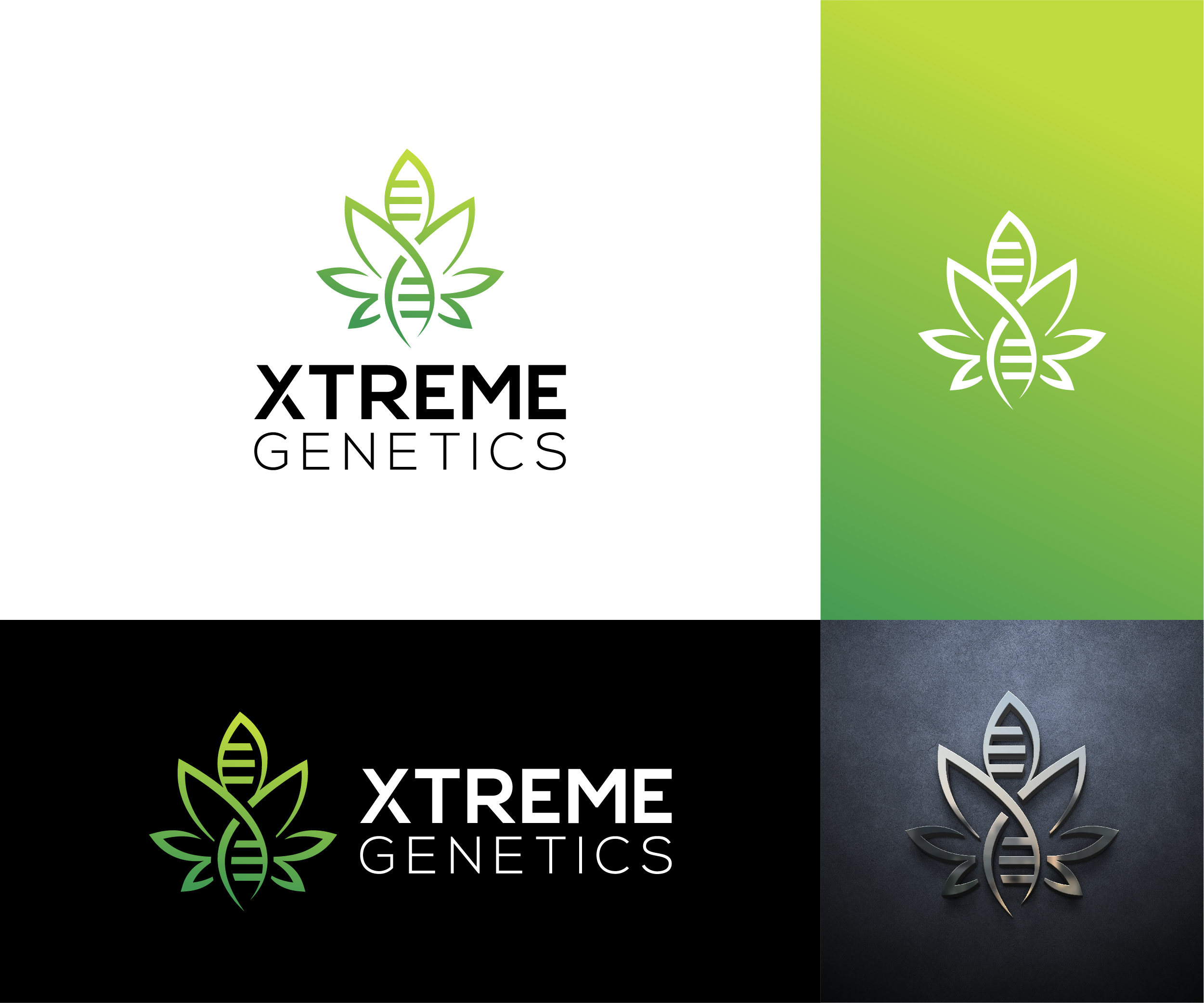 Diseño de Logo por octodesign para Xtreme Genetics | Diseño #28732628