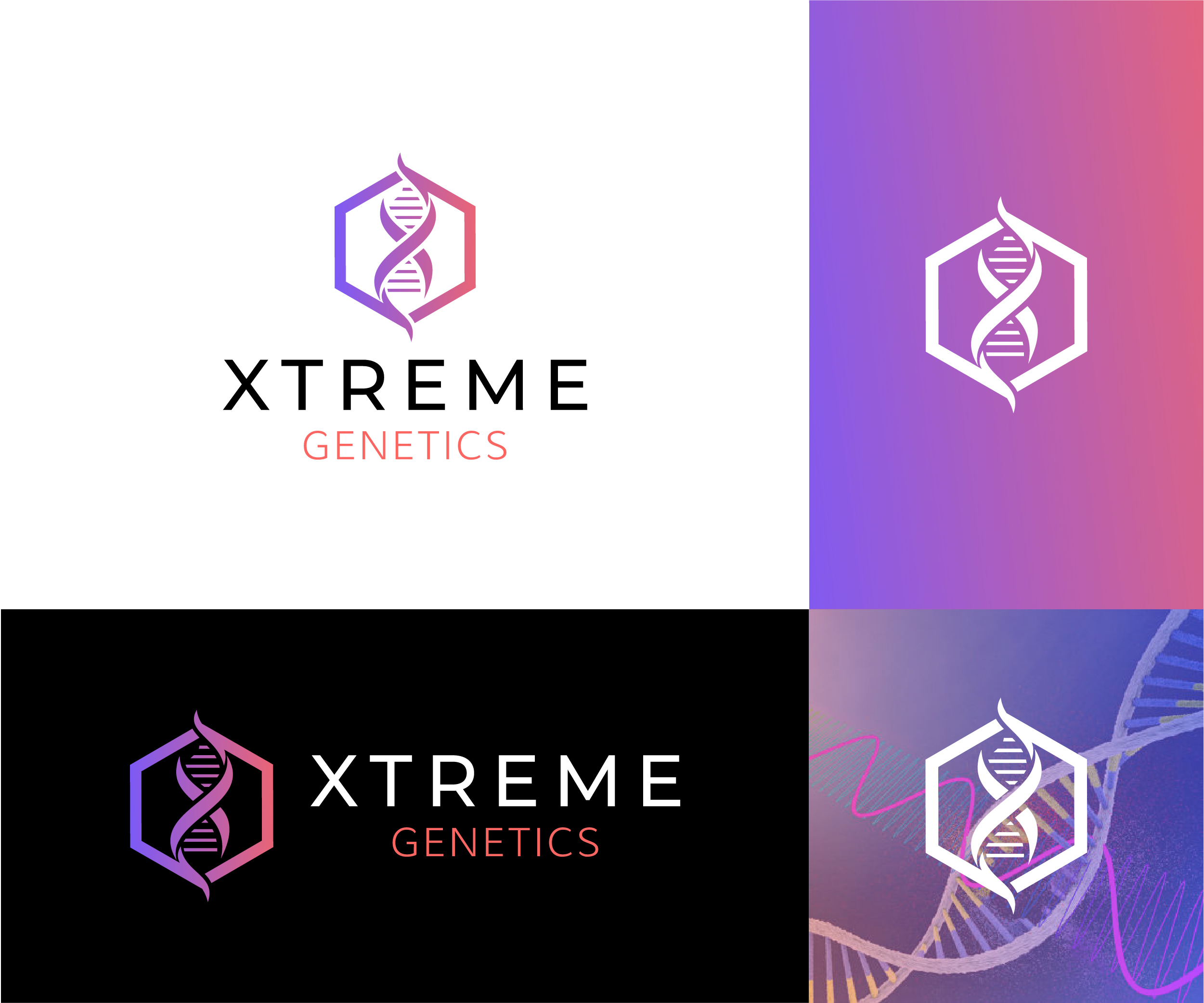 Diseño de Logo por octodesign para Xtreme Genetics | Diseño #28732710