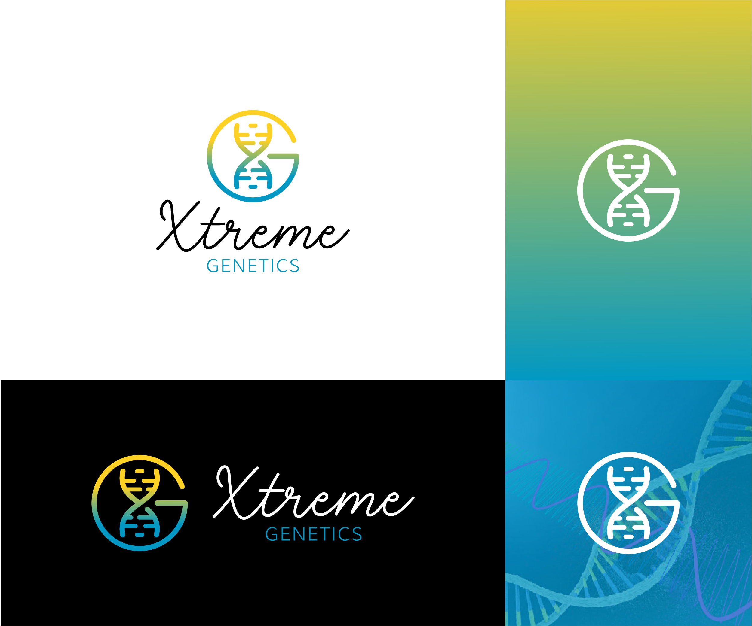 Logo Design by octodesign for Xtreme Genetics | Design #28732713