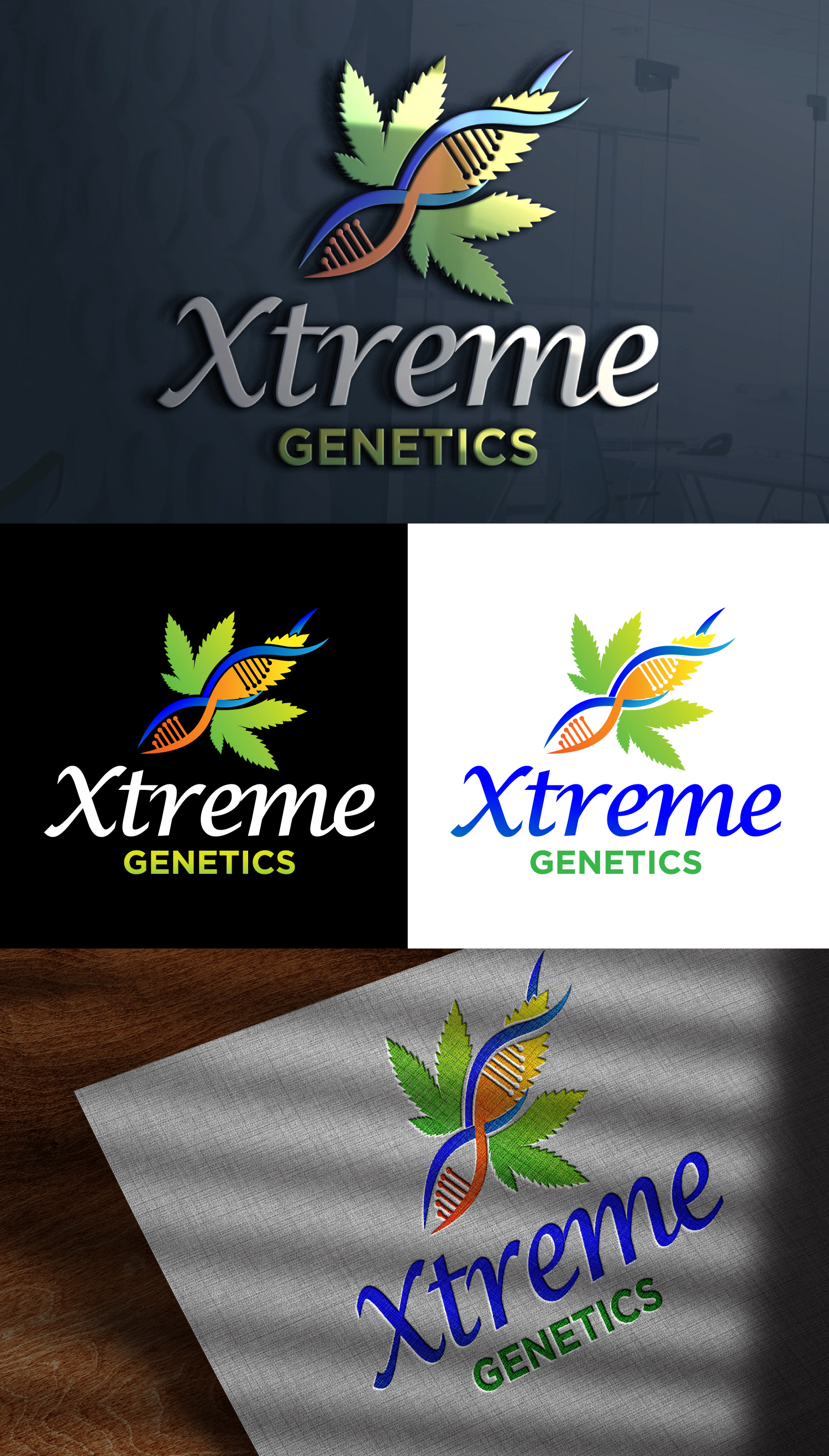 Logo Design by concepts for Xtreme Genetics | Design #28740273