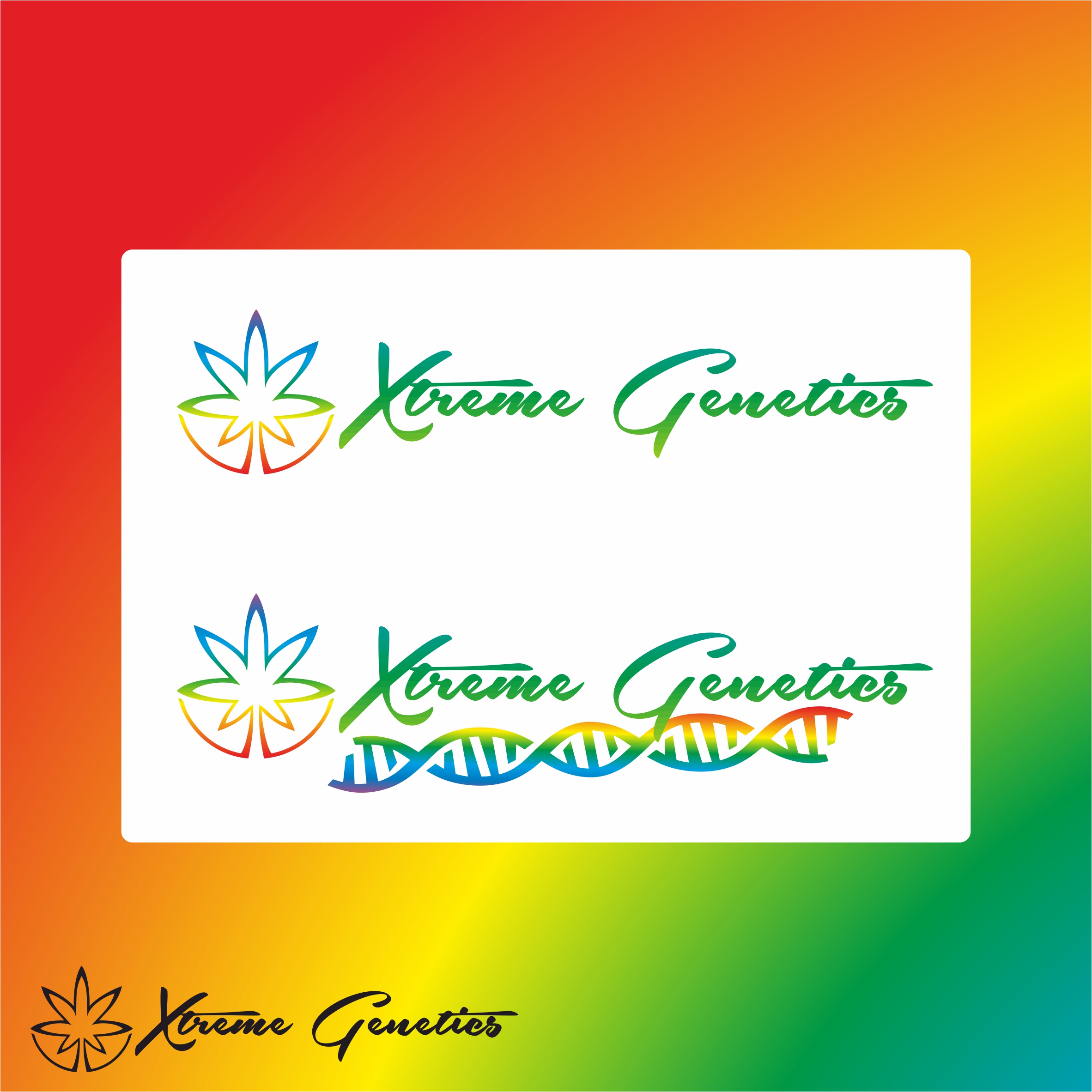 Logo Design by Pavel U for Xtreme Genetics | Design #28723310