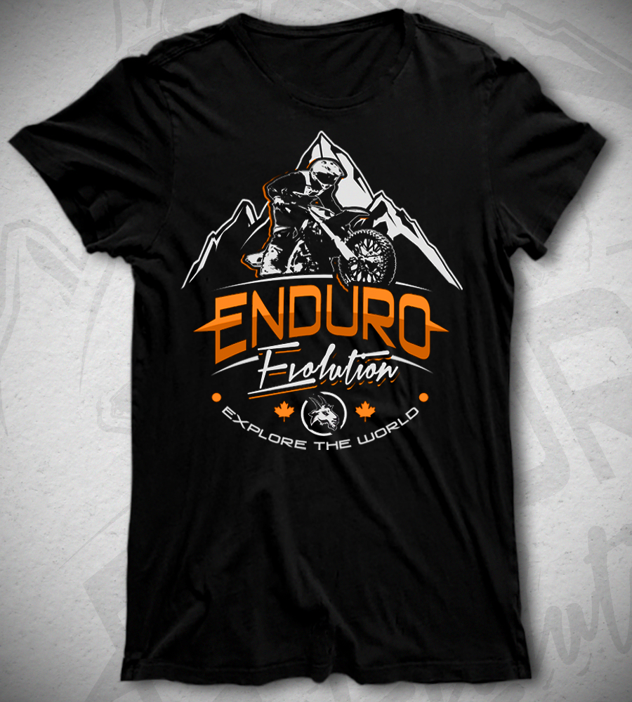T-Shirt-Design von Jonya für Enduro Evolution | Design: #28756771