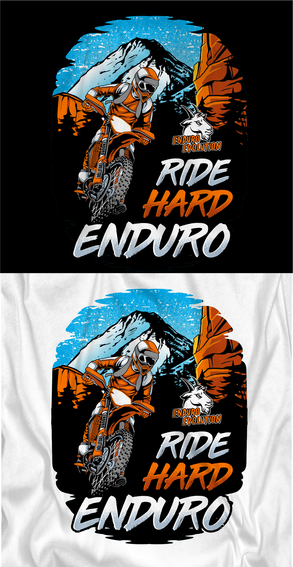 T-shirt Design by Yakuza20 for Enduro Evolution | Design #28755960