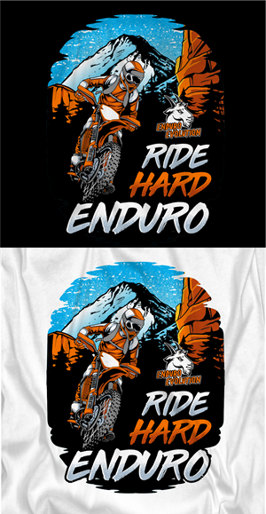 T-Shirt-Design von Yakuza20 für Enduro Evolution | Design: #28755960