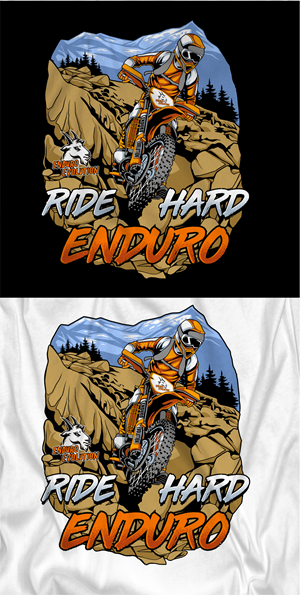 T-Shirt-Design von Yakuza20 für Enduro Evolution | Design: #28756176