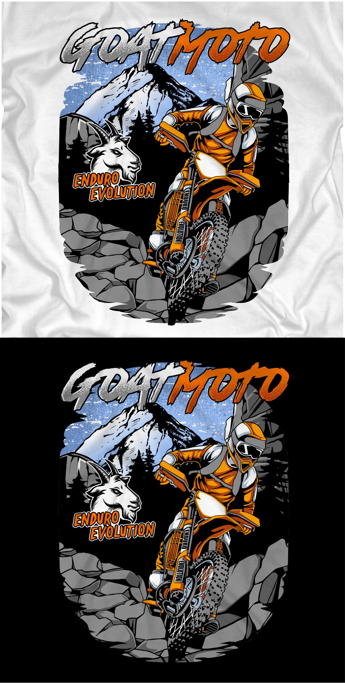 T-shirt Design by Yakuza20 for Enduro Evolution | Design #28756193