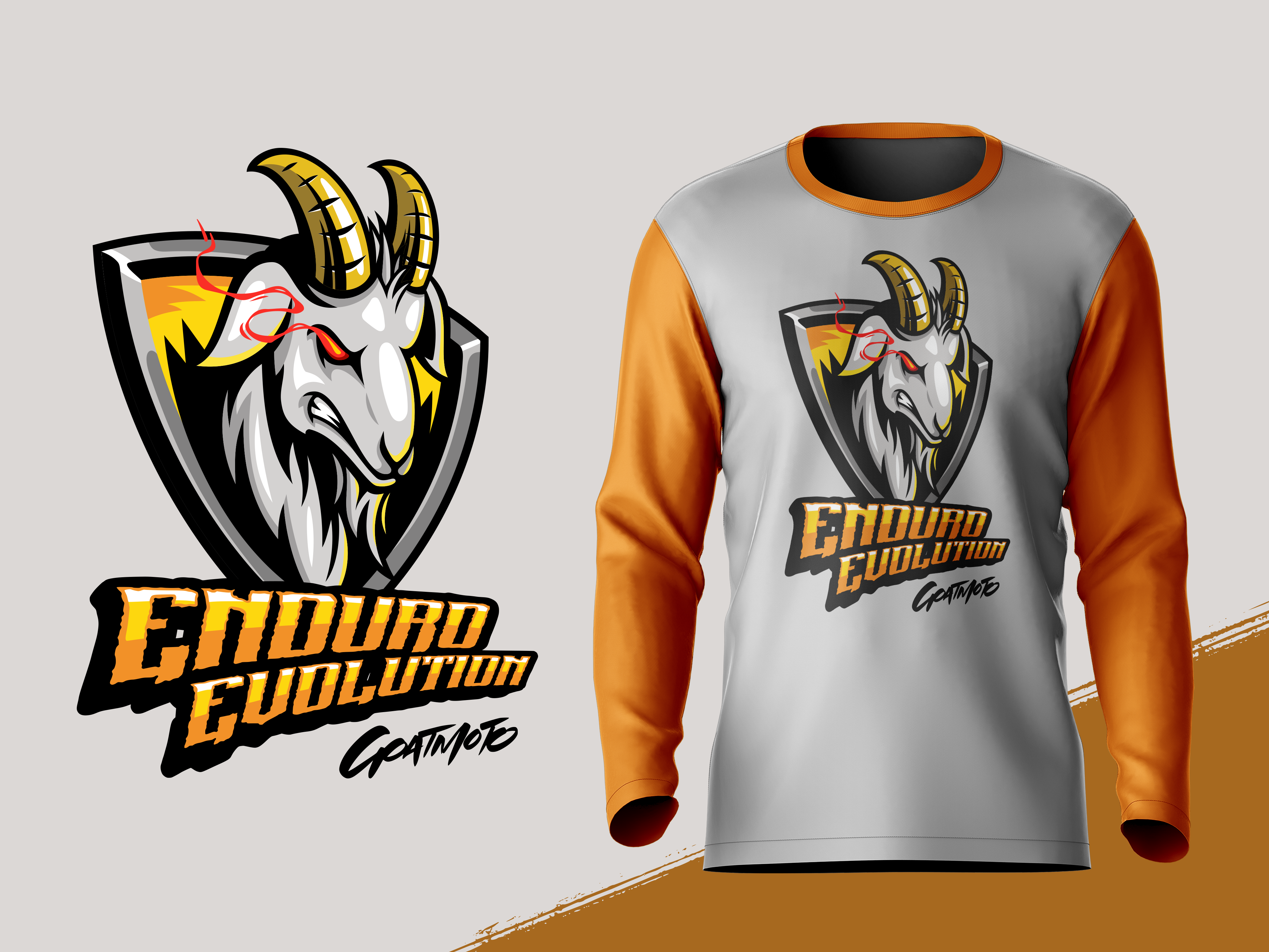 Diseño de Camiseta por seni.sibras para Enduro Evolution | Diseño #28757048