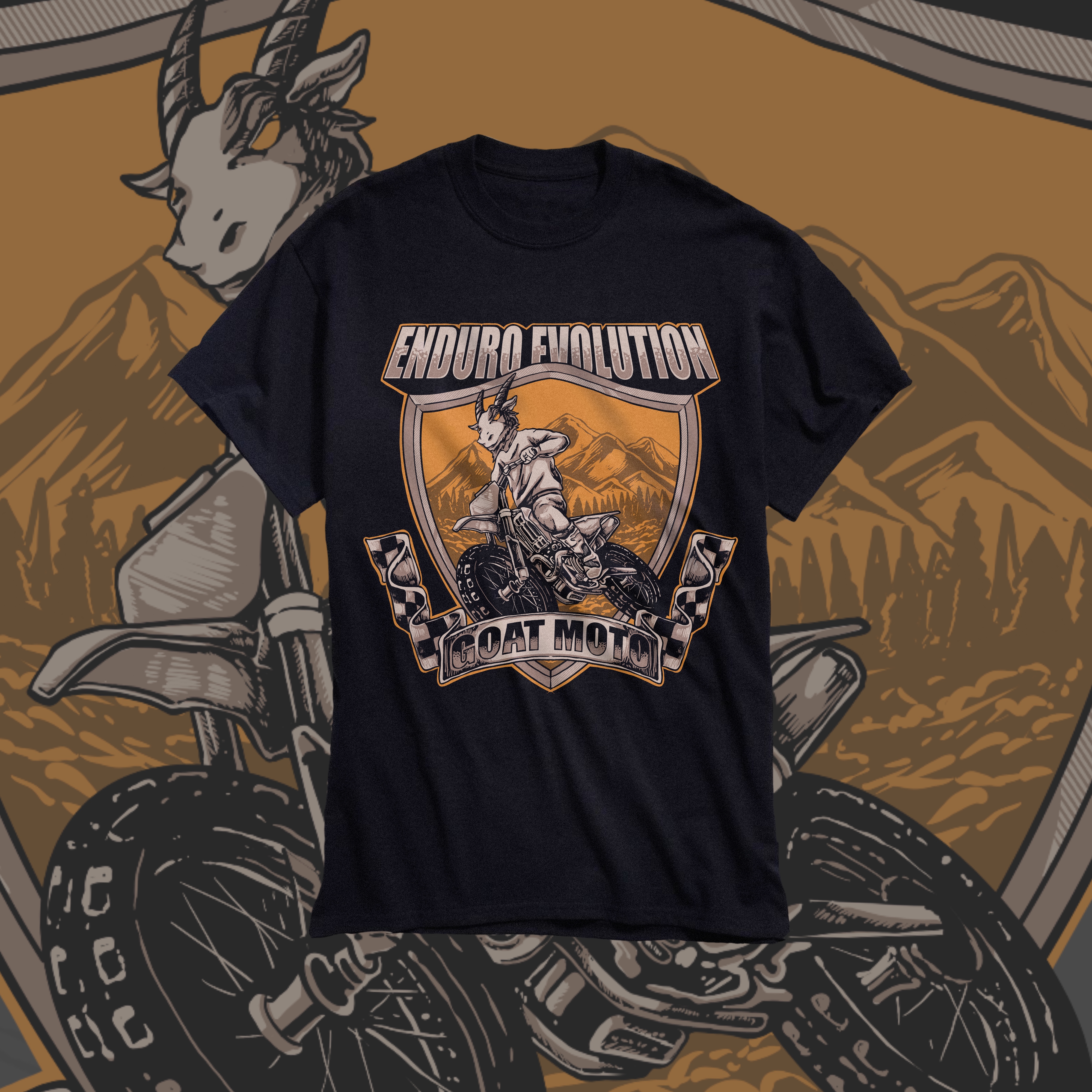 T-shirt Design by kahaive for Enduro Evolution | Design #28738053