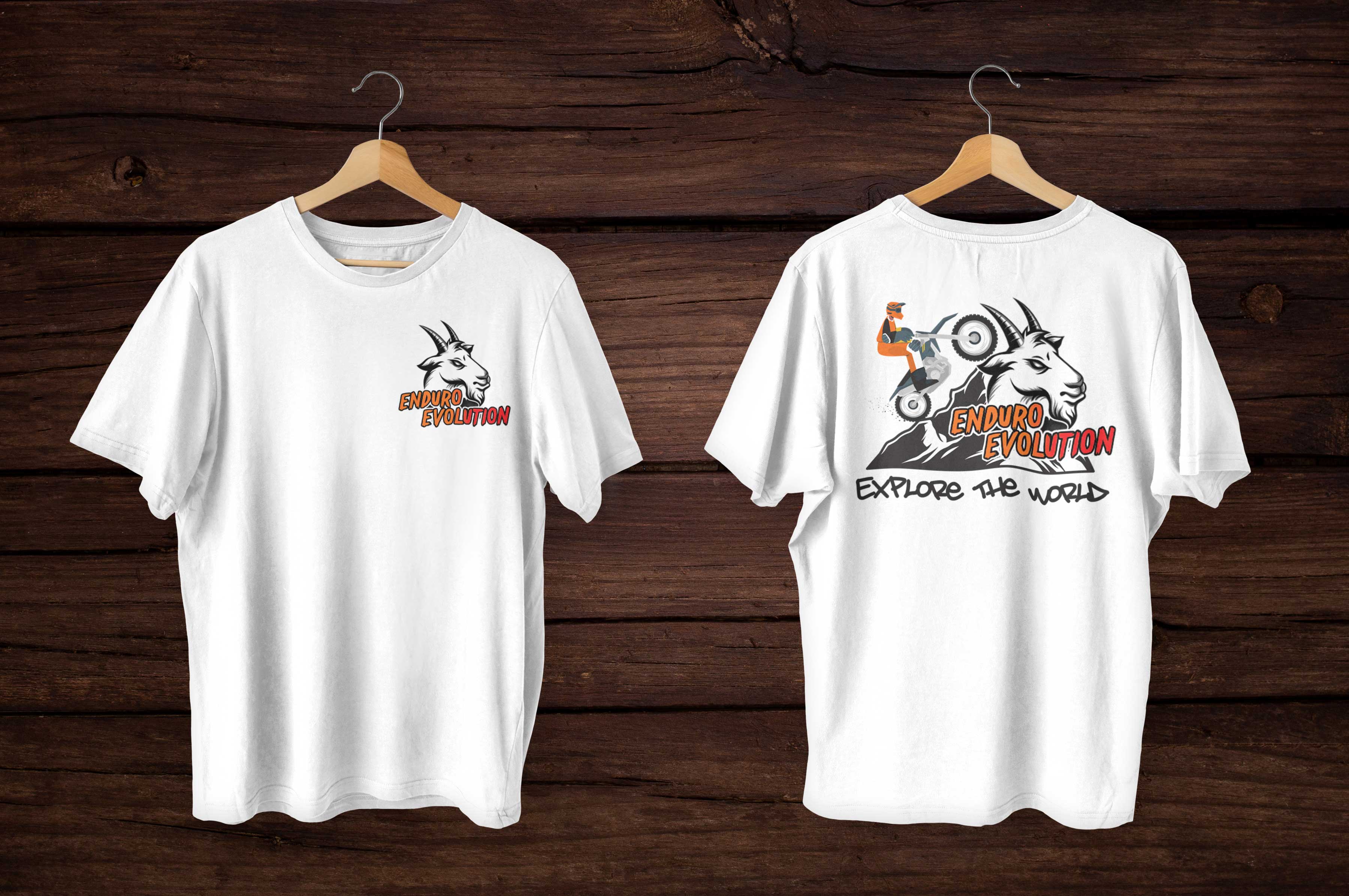 T-shirt Design by Creative D2024 for Enduro Evolution | Design #28741488