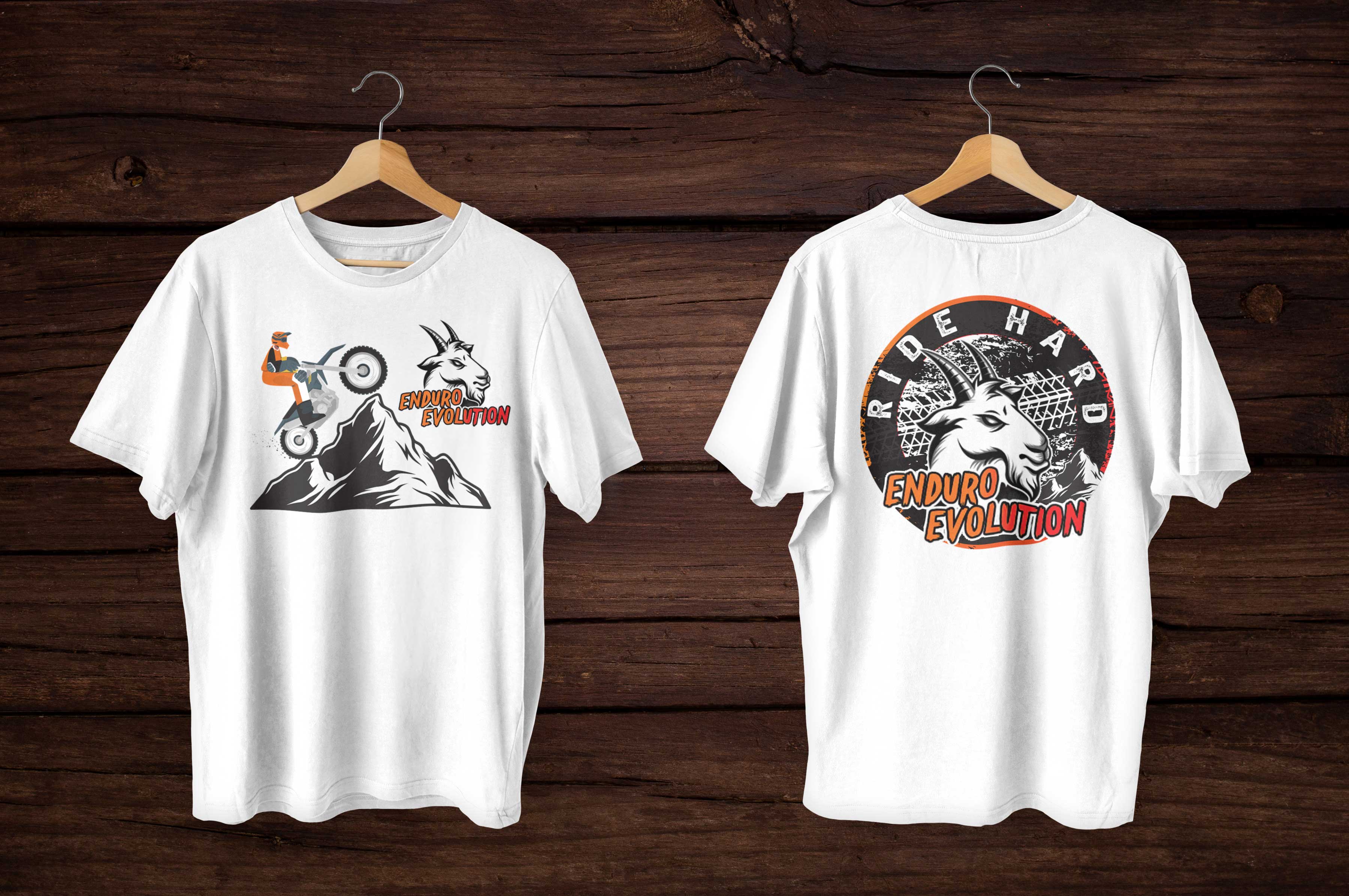 T-shirt Design by Creative D2024 for Enduro Evolution | Design #28741977