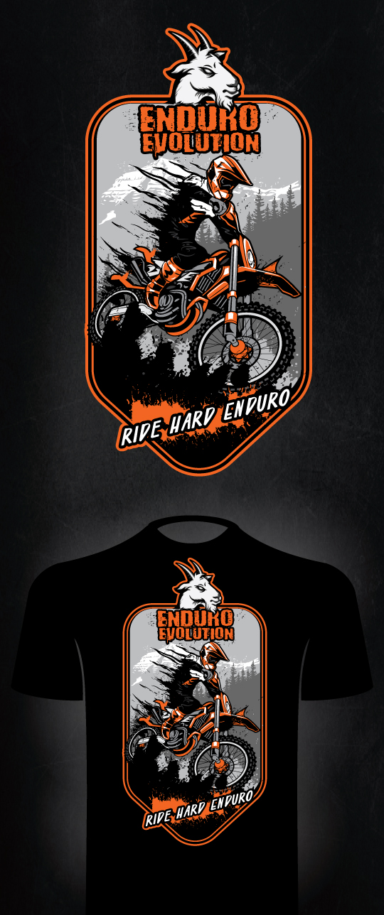 T-shirt Design by ally designs for Enduro Evolution | Design #28733795
