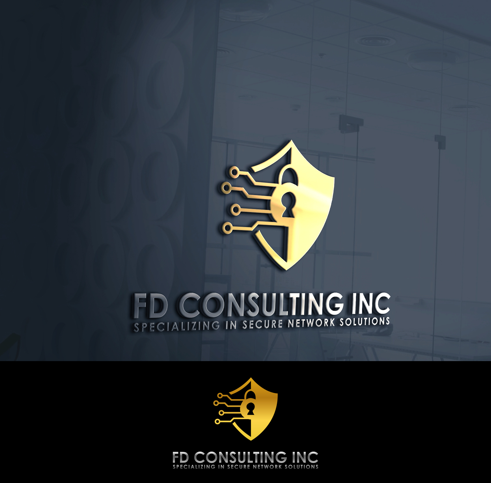 Logo Design by Peak design for FD Consulting Inc | Design #28723154