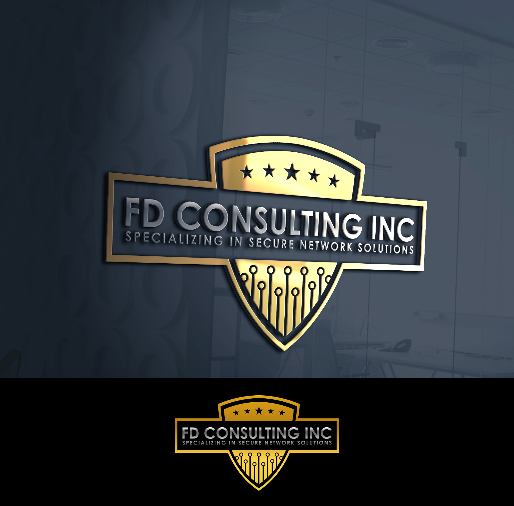 Logo Design by Peak design for FD Consulting Inc | Design #28723155