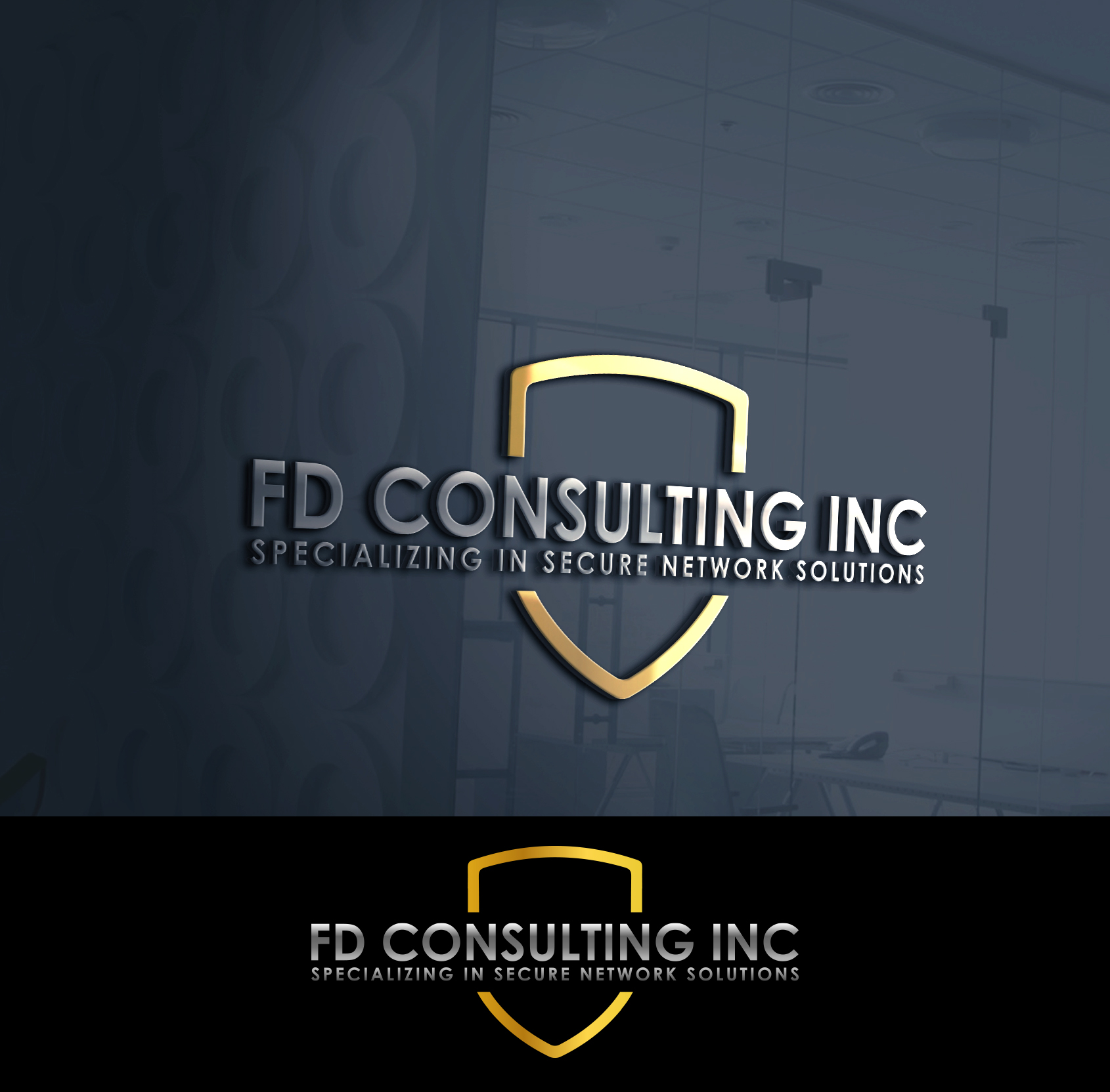Logo Design by Peak design for FD Consulting Inc | Design #28723156