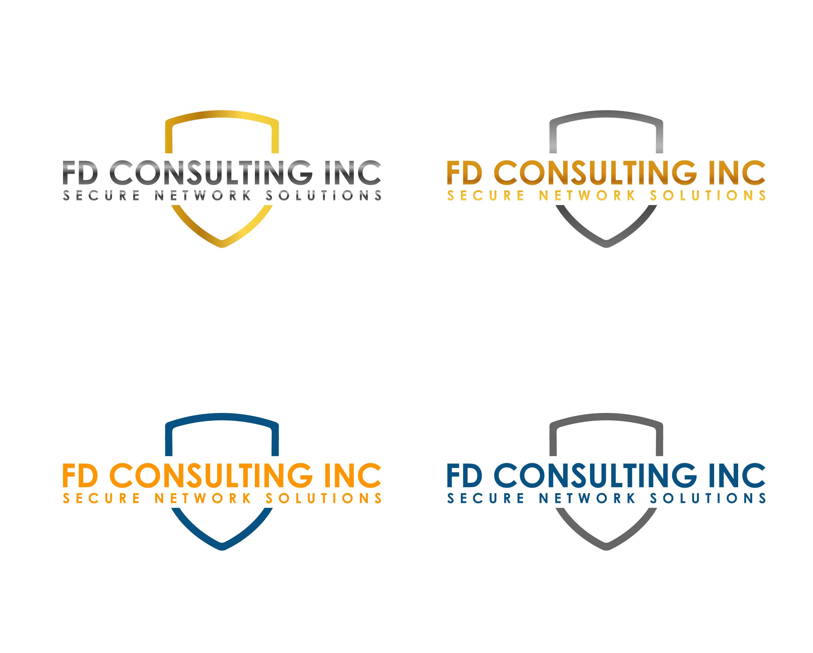 Logo Design by Peak design for FD Consulting Inc | Design #28765323