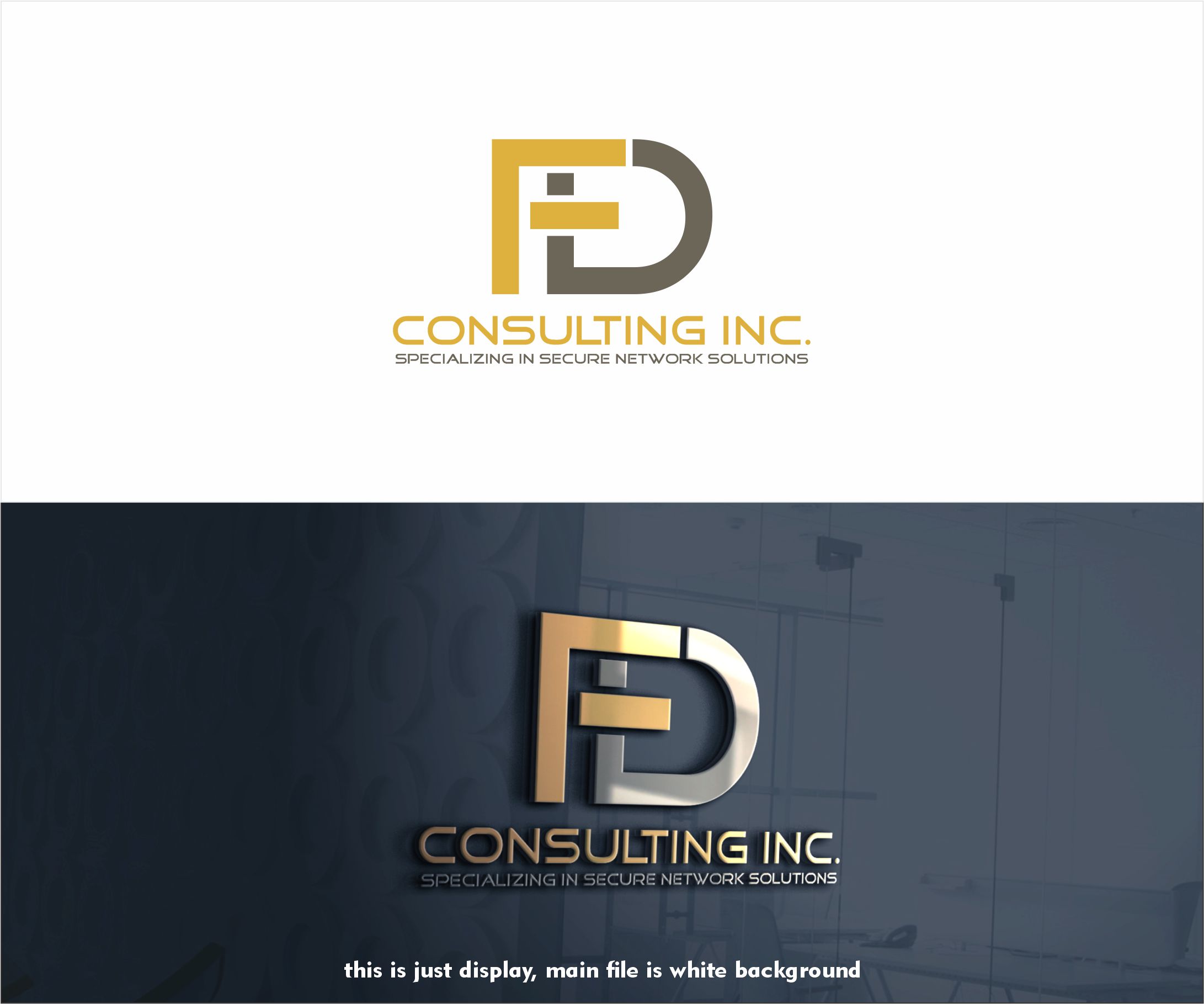 Logo Design by alkaline for FD Consulting Inc | Design #28722112