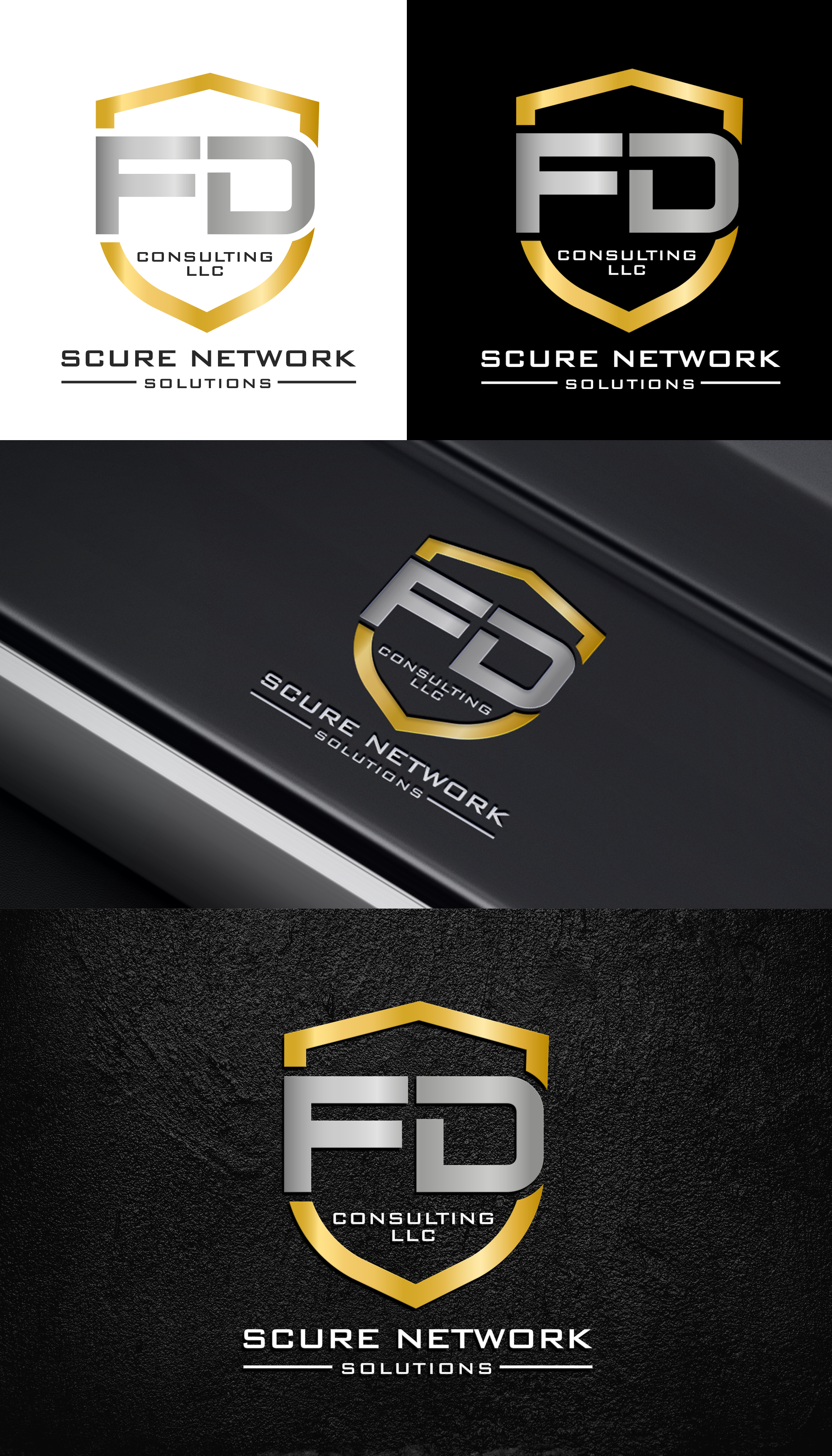 Logo Design by Graphixpointt for FD Consulting Inc | Design #28762985