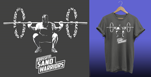Crossfit Sand Warriors | Design de T-shirt par Al Pech