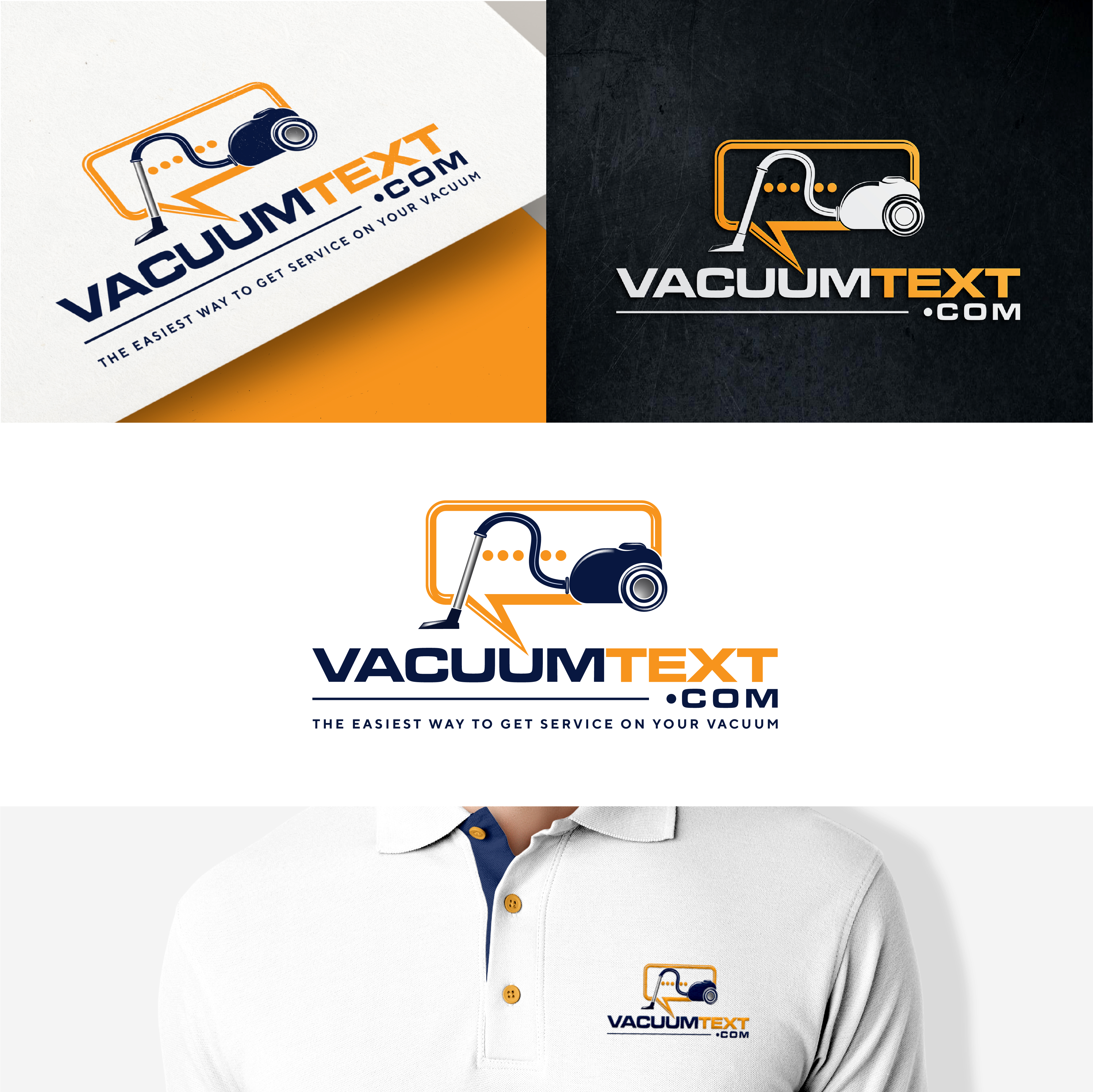 Logo Design by sarrita for KickAssVacuums.com | Design #28728918