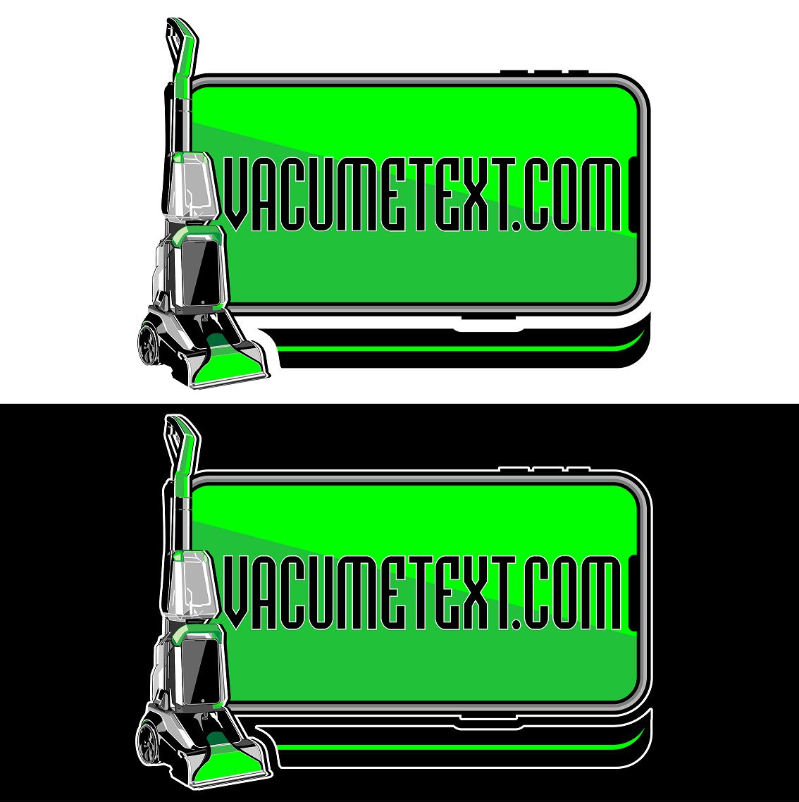 Logo Design by Get'n Graphic for KickAssVacuums.com | Design #28730848