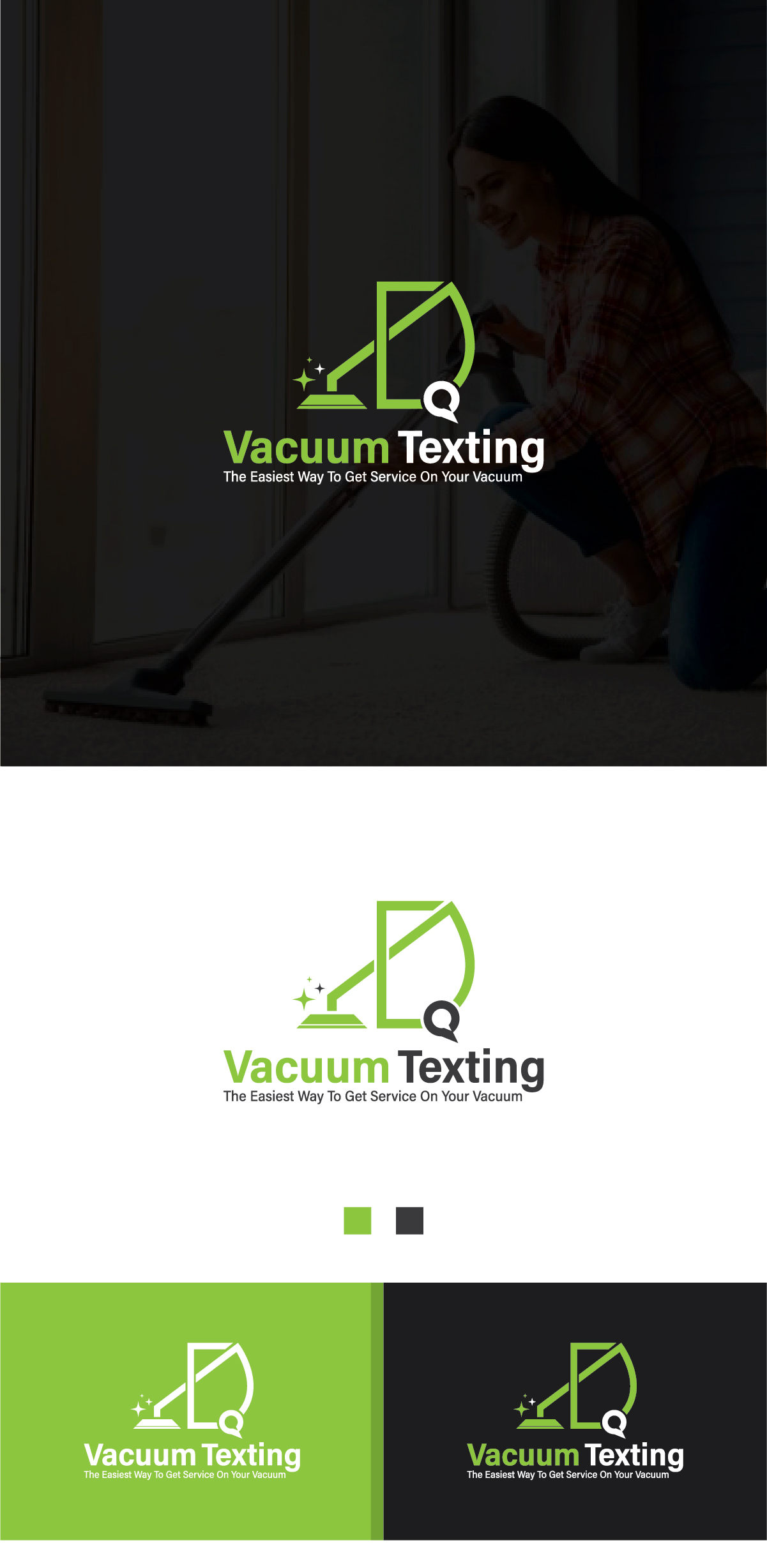 Logo-Design von Deziners Zone für KickAssVacuums.com | Design #28729937